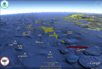 Deepwater Horizon in Google Earth